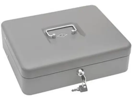 Geldzählkassette Wedo 149858012 149 858012 Standard Plus grau 30x24x9cm mit Geldscheinbügeln