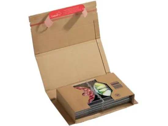Versandkarton ColomPac CP 020.04 251x165x1-60mm zum Wickeln für A5+