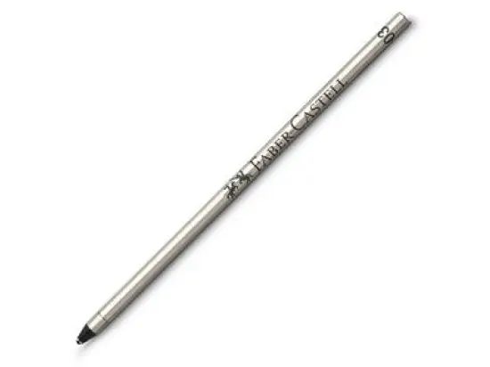 Kugelschreibermine Faber-Castell 148760 D1 0,5mm, dokumentenecht, schwarz, Pack 10 Stk