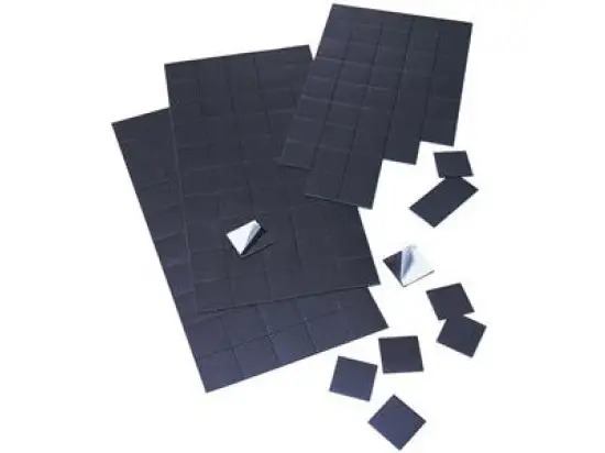 Magnetplättchen Franken MPL22SB selbstklebend Format 20x20mm, Pack 50 Stk