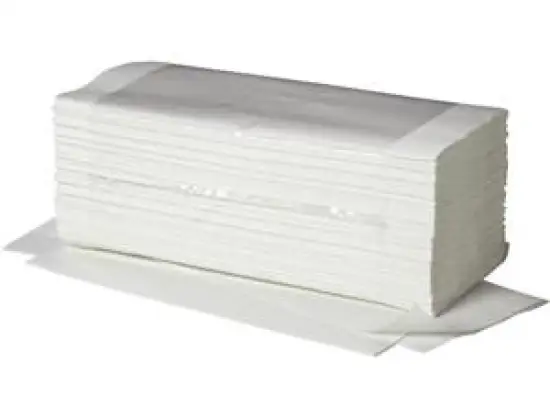 Papierhandtücher Fripa 4031101 Ideal weiß 1lagig 25x23cm V-Falz, Pack 20 x 250 Blatt