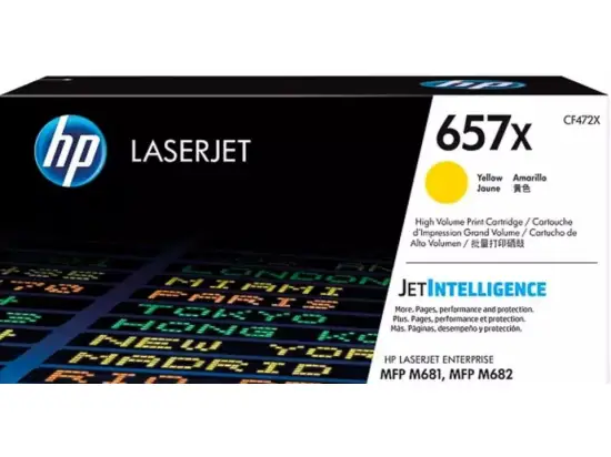 Tonerpatrone HP CF472X 657X gelb 23.000 Seiten