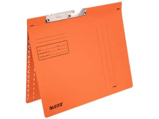 Pendelhefter Leitz 2013-00-45 20130045 320g kaufmännische Heftung orange, Pack 50 Stk