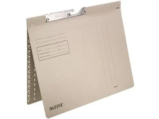 Pendelhefter Leitz 2013-00-85 20130085 320g kaufmännische Heftung grau, Pack 50 Stk