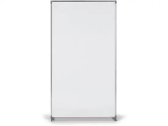 Raumteiler Magnetoplan 1103851 Acryl 100x180x35cm mit T-Metallfuß