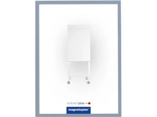 Magnetrahmen Magnetoplan 1130301 Magnetofix grau A4, Pack 5 Stk