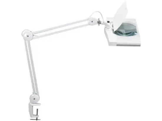 Lupenleuchte Maul 8265002 MAULvitrum LED 7W weiß Klemmfuß