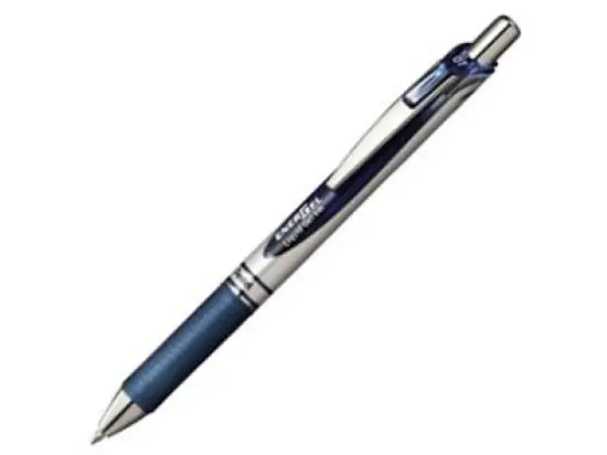 Gelroller Pentel BL77-CAX EnerGel Xm 0,35mm Druckmechanik blau-schwarz