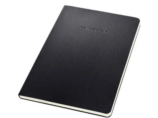 Notizblock Sigel CO802 Conceptum A5 kariert 80g Hardcover schwarz 120Seiten