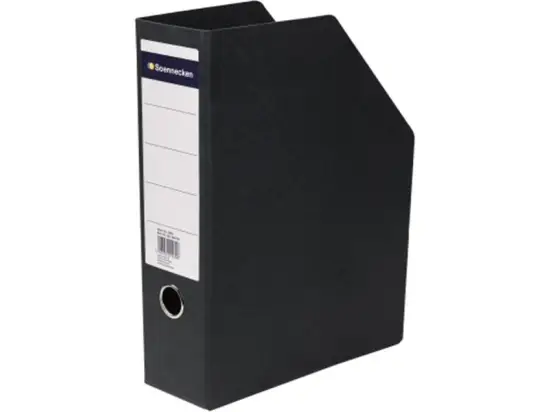 Stehsammler Soennecken 123004390 2000 schwarz Hartpappe 78mm A4-hoch 85mm Rückenbreite