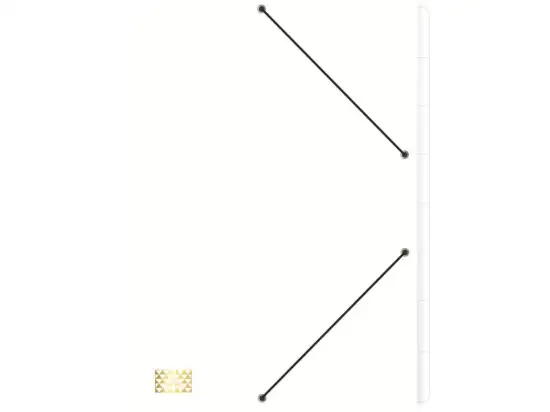Ordnungsmappe RNK 4616-0 A4, 9-Fächer, Glanzkarton-Einband, Gummizug, weiß