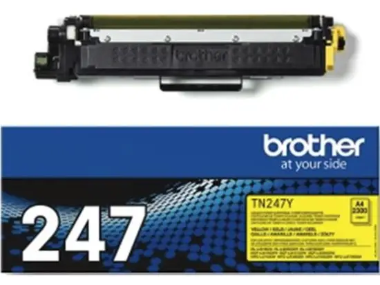 Farbtonerkassette Brother TN247Y 247 gelb 2.300 Seiten
