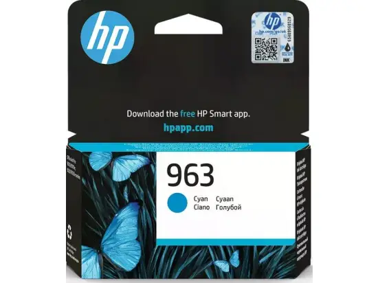 Tintenpatrone HP 3JA23AE 963 cyan 700 Seiten