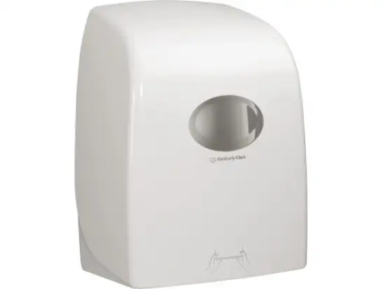 Handtuchspender Kimberly-Clark 6959 Aquarius weiß Slimroll 338x438x241mm