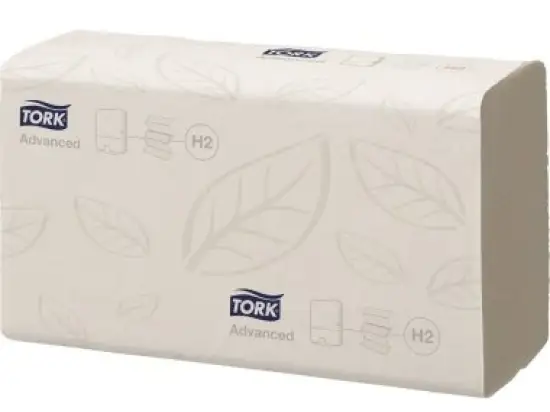 Papierhandtücher Tork 471132 H2 Xpress Advanced Multifold 2-lagig weiß weich, Pack 20 x 190 Stk