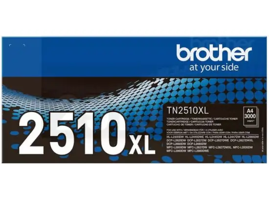 Tonerkassette Brother TN2510XL 2510 schwarz 3.000 Seiten