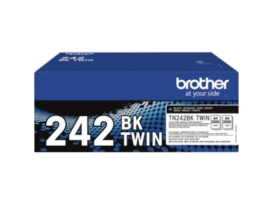 Farbtonerkassette Brother TN242BKTWIN 242 2er-Pack schwarz 2x2.500 Seiten