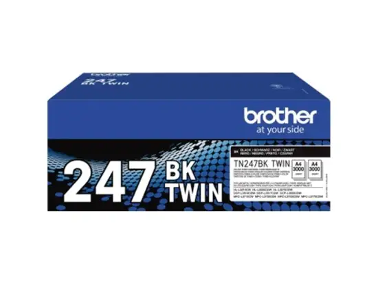 Farbtonerkassette Brother TN247BKTWIN 247 2er-Pack schwarz 2x3.000 Seiten