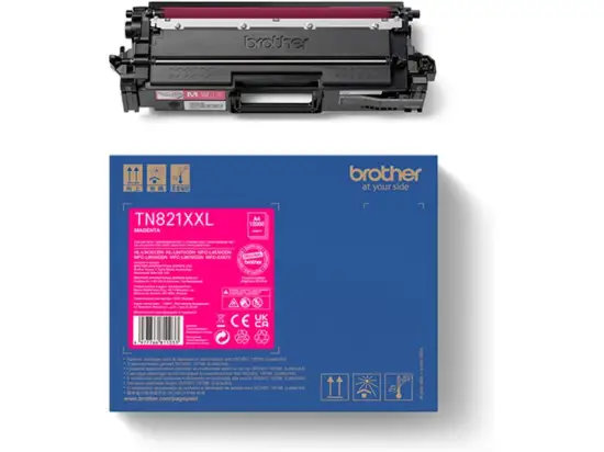 Farbtonerkassette Brother TN821XXLM 821 magenta 12.000 Seiten