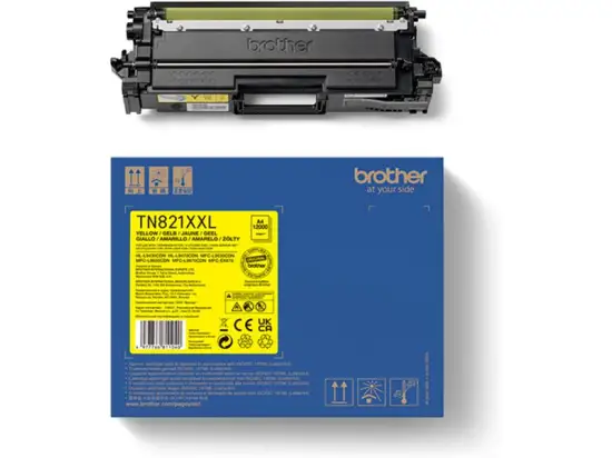 Farbtonerkassette Brother TN821XXLY 821 gelb 12.000 Seiten