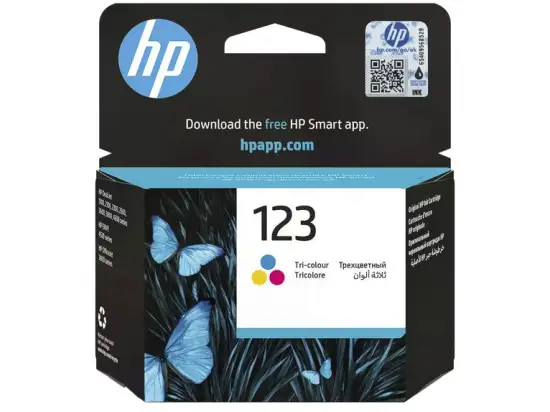 Tintenpatrone HP F6V16AE 123 3-farbig 100 Seiten, Pack 2880 Stk