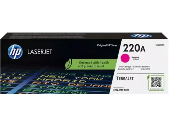 Tonerpatrone HP W2203A 220A magenta 1.800 Seiten