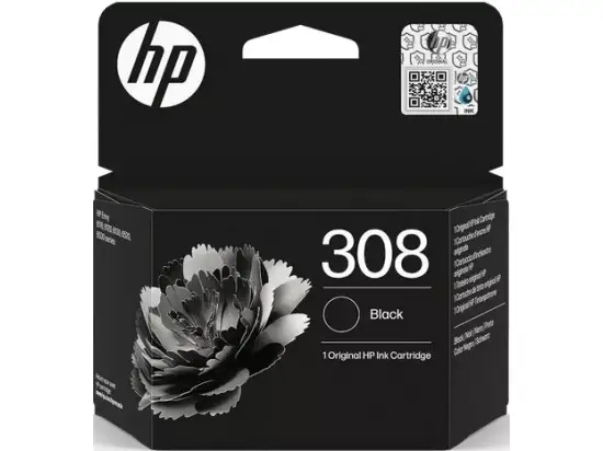 Tintenpatrone HP 7FP21UE 308 schwarz 160 Seiten