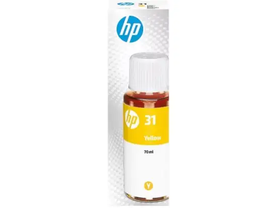 Tintenflasche HP 1VU28AE 31 gelb 8.000 Seiten 70ml