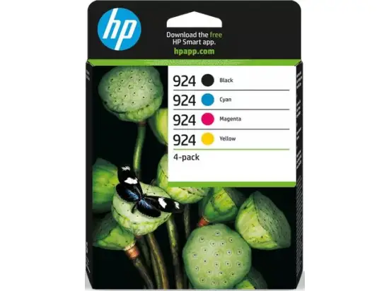 Tintenpatrone HP 6C3Z1NE 924 Multipack 1 x schwarz/cyan/magenta/gelb 1.700 Seiten