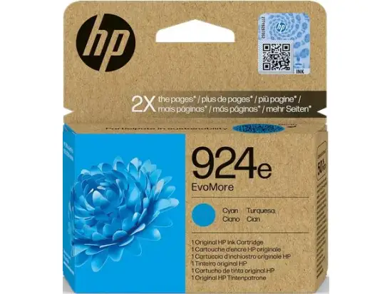 Tintenpatrone HP 4K0U7NE 924e cyan 800 Seiten EvoMore