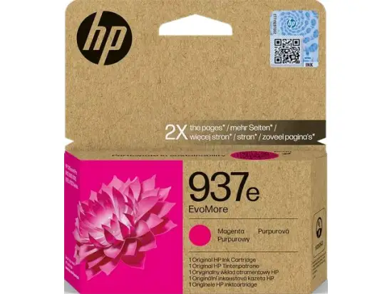 Tintenpatrone HP 4S6W7NE 937e magenta 1650 Seiten EvoMore