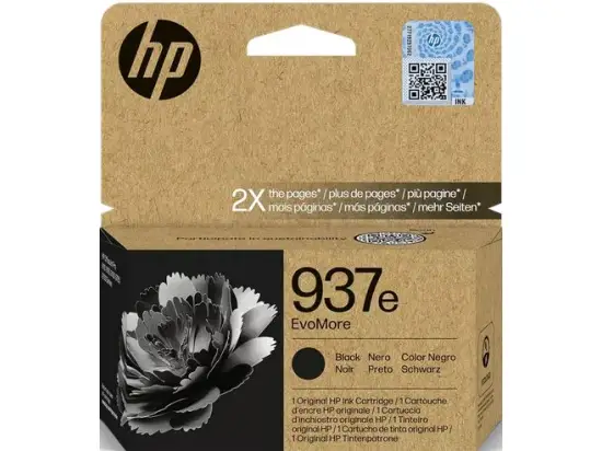 Tintenpatrone HP 4S6W9NE 937e schwarz 2.500 Seiten EvoMore