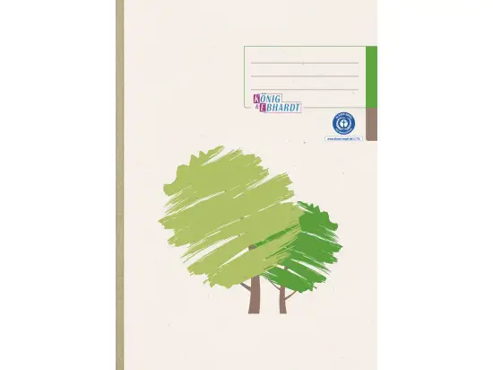 Geschäftsbuch König & Ebhardt 86-1419201 861419201 A4, 192 Seiten, liniert, Karton