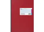 Kladde König & Ebhardt 86-18642 8618642 A4, 192 Seiten, kariert, Karton, rot