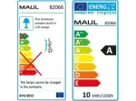 Tischleuchte Maul 8206695 MAULoptimus LED 10 Watt colour vario Klemmfuß dimmbar silber