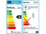 Tischleuchte Maul 8202195 MAULspace LED 8Watt dimmbar silber Standfuß