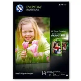 Papier HP Q2510A A4, 200g, Foto-Everyday, glänzend, Pack 100 Blatt