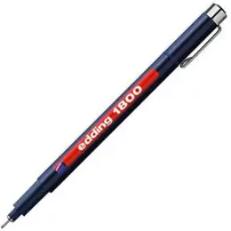 Faserzeichner Edding 1800 profipen 0.7 4-180007003 Strichstärke: 0,7 mm, Schreibfarbe: 003 blau, Pack 10 Stk