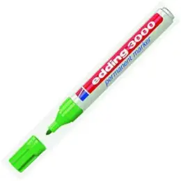 Permanentmarker Edding 3000 4-3000011 1,5-3mm, Rundspitze, hellgrün