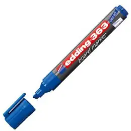 Whiteboardmarker Edding 363 4-363003 1-5mm, Keilspitze, blau