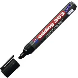 Whiteboardmarker Edding 363 4-363001 1-5mm, Keilspitze, schwarz