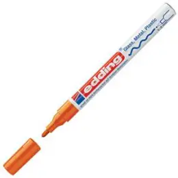 Glanzlack-Marker Edding 751 4-751-9-006 1-2mm, Rundspitze, orange