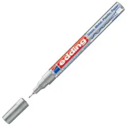 Glanzlack-Marker Edding 780 4-780054 0,8mm, Rundspitze, silber