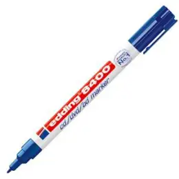 CD / DVD / BD-Marker Edding 8400 4-8400003 0,5-1mm, Rundspitze, blau