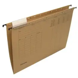 Hängemappe Soennecken 122110772 2050 chamois, Karton 230g, Sichtreiter, Pack 25 Stk