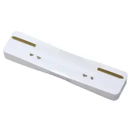 Heftstreifen Soennecken 125244501 3169 kurz, Kunststoffdeckleiste (PP), weiß, Pack 25 Stk