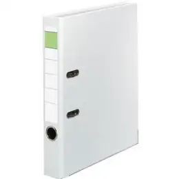 Ordner 10078327 S50 A4, 50mm, Pappe/PP-Folie, Wechselfenster, weiß