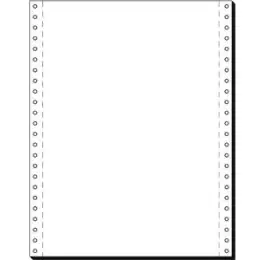 Computerpapier Sigel 12249 12" x 240 mm (A4 hoch), endlos, Längsperforation, 60g, weiß, Pack 2000 Blatt