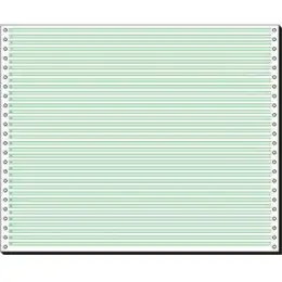 Computerpapier Sigel 12371 12" x 375 mm (A3 quer), endlos, LL, oLP, 60g, Pack 2000 Blatt