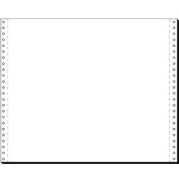 Computerpapier Sigel 12368 12" x 375 mm (A3 quer), 1-fach, endlos, Längsperforation, 60g, blanko, weiß, Pack 2000 Blatt